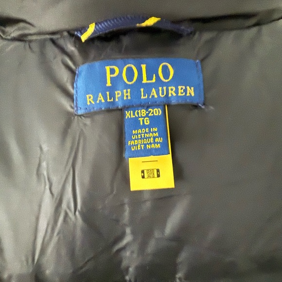 Polo by Ralph Lauren Black Gorham Down hooded jacket - Picture 6 of 6